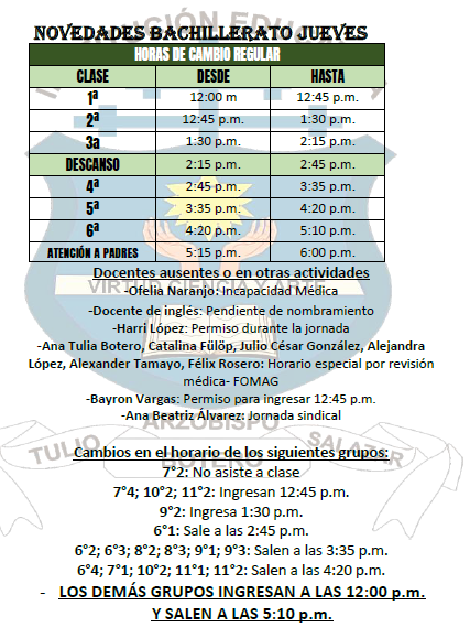 Horario